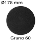 Lija flexible VEL diámetro 178mm grano 60