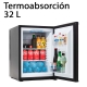 Minibar termoabsorción Galicia 32L Negro