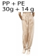 Pantalones desechables PP+PE blanco 100 uds