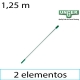Prolongador 2 tramos Teleplus Unger 1,25 m
