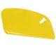 Rasqueta detectable flexible 225x118mm M523 amarillo