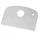 Rasqueta detectable flexible dentada 225x118mm M523 blanco