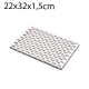 Rejilla para cubetas charcuteras 22x32x1,5cm