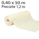 Rollo mantel 0,40x50m precorte 1,2m Caramel