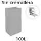 Saco para carro de limpieza 100 litros sin cremallera