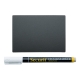 Pack de 20 pizarras etiqueta negro A7 y soportes 3
