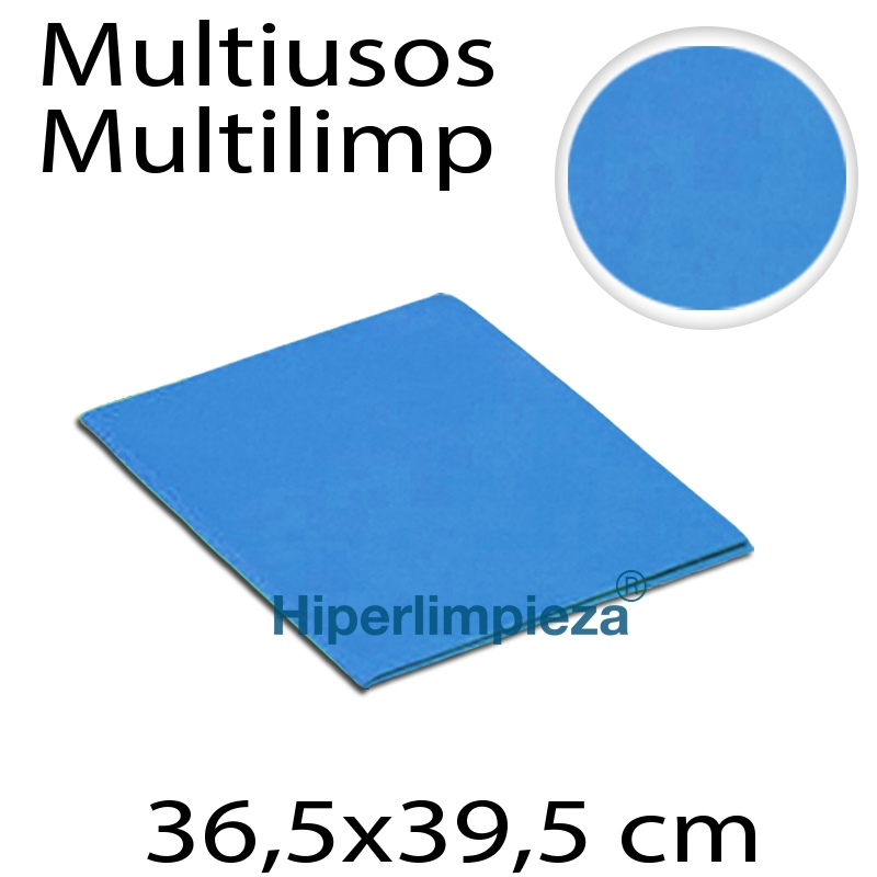 10 Bayetas Vileda Multilimp Azul