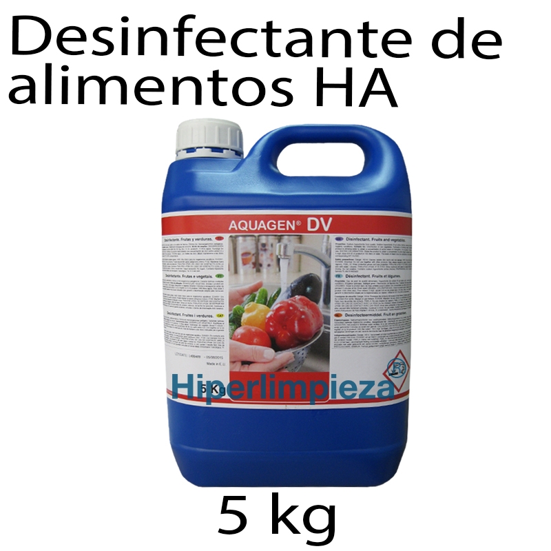 Desinfectante de Frutas y Verduras 5 kg