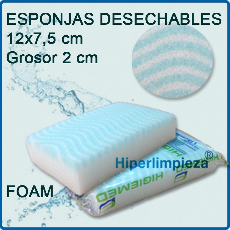 Esponjas jabonosas Dispofoam, una alternativa a las esponjas jabonosas  Mercadona o Carrefour