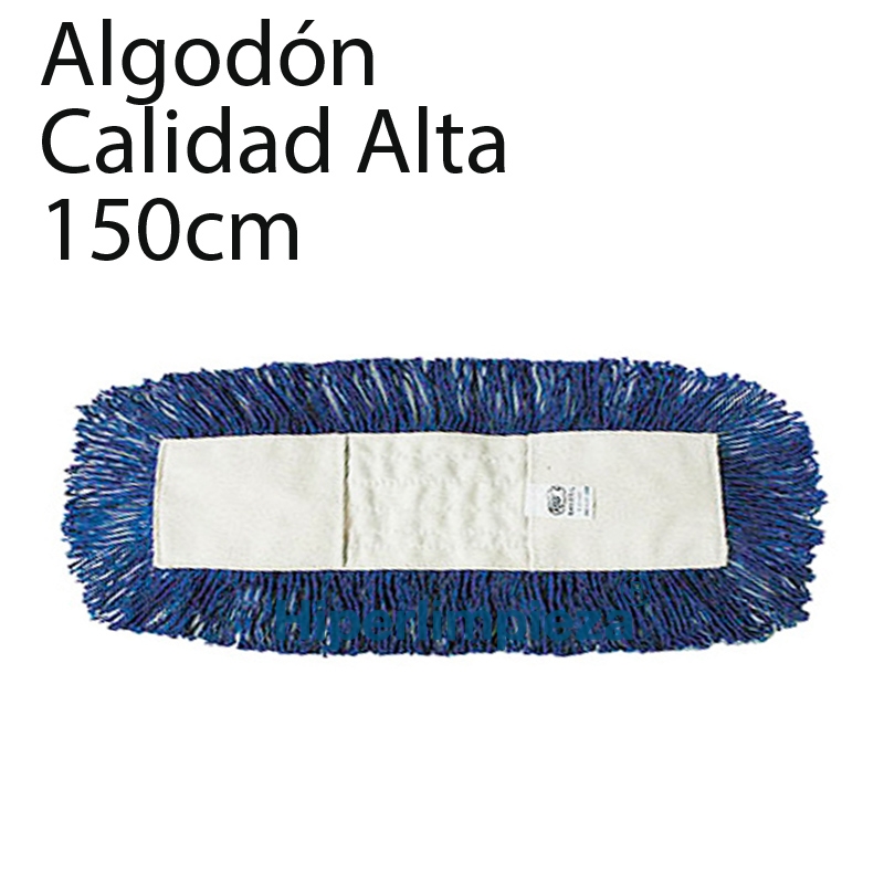 Recambio Mopa de Algodón., 60 cm., 6 Unidades.