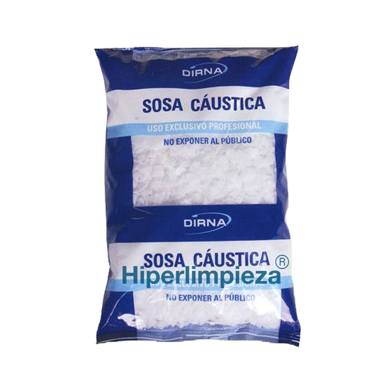 Soda Caustica en Escamas 1 Kg